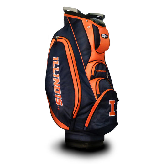 Team Golf Illinois Victory Cart Bag - 
