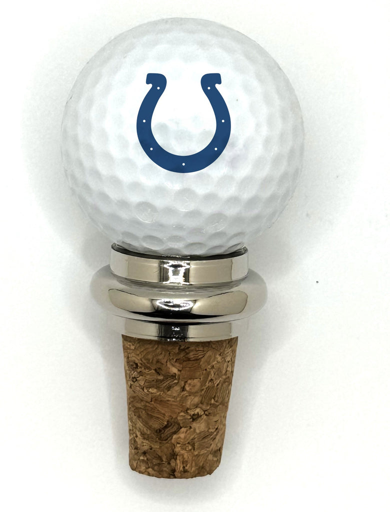 Team Golf IND Colts Cork Wine Stopper - 