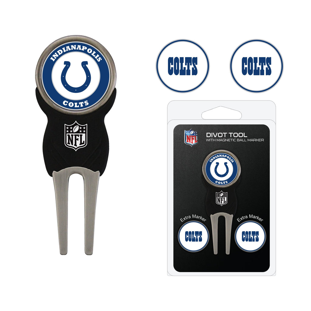 Team Golf IND Colts Divot Tools - Signature Divot Tool Pack - 