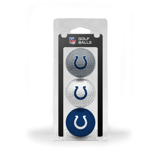 Team Golf IND Colts Golf Balls - 3 Pack - Team