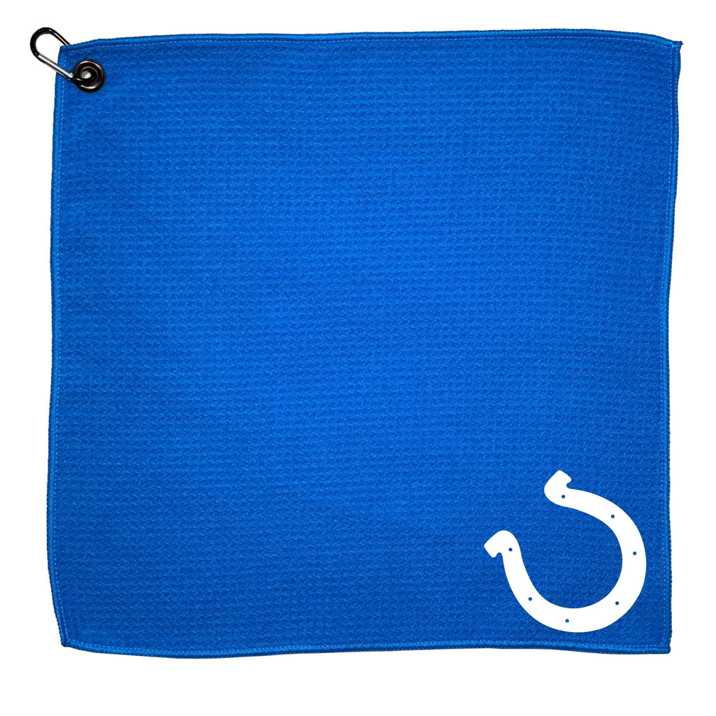 Team Golf IND Colts Golf Towels - Microfiber 15X15 Color - 