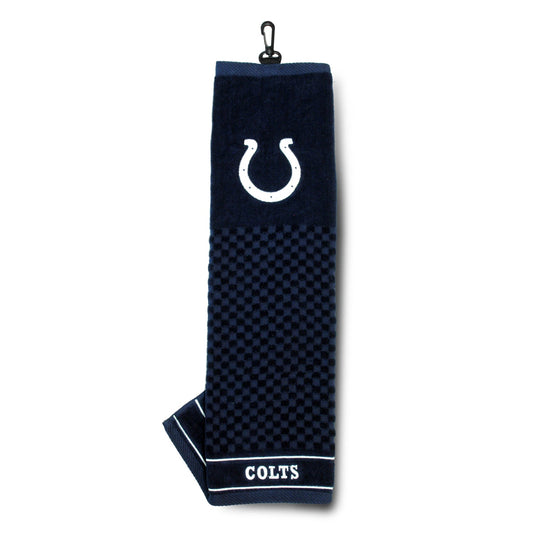 Team Golf IND Colts Golf Towels - Tri - Fold 16x22 - 