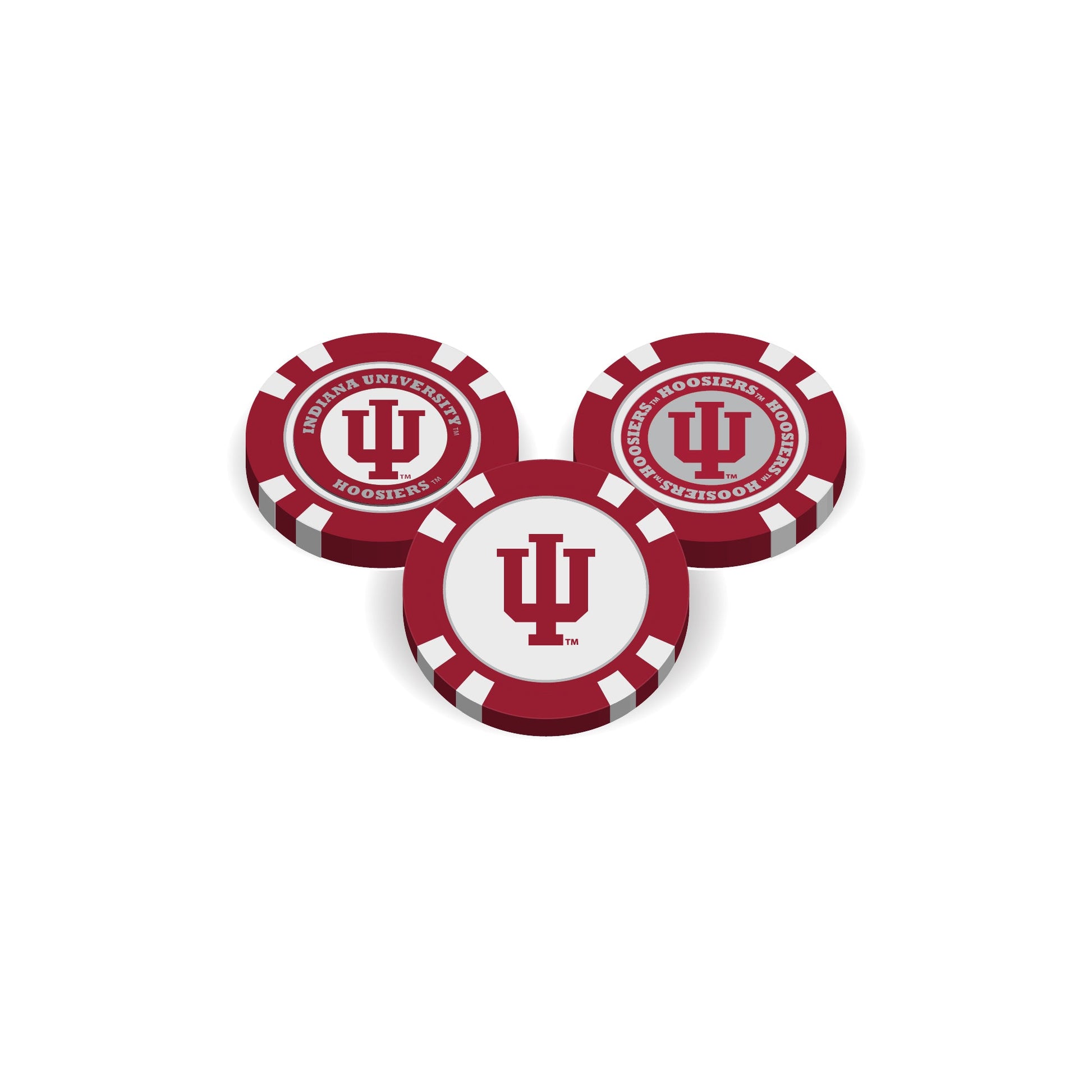Team Golf Indiana Ball Markers - Golf Chip Marker - 
