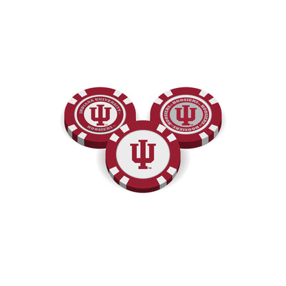 Team Golf Indiana Ball Markers - Golf Chip Marker - 