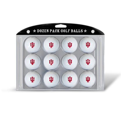 Team Golf Indiana Golf Balls - 12 Pack - White
