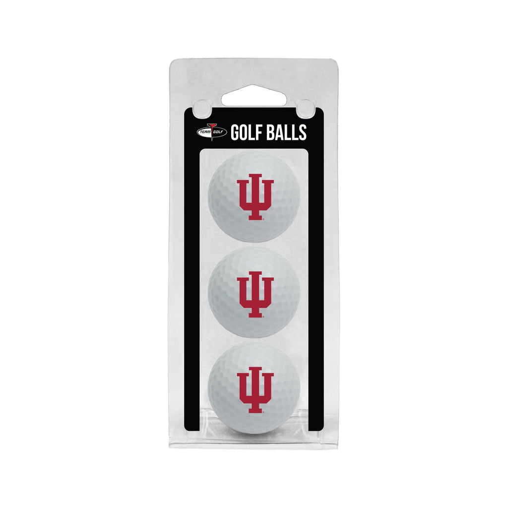 Team Golf Indiana Golf Balls - 3 Pack - White