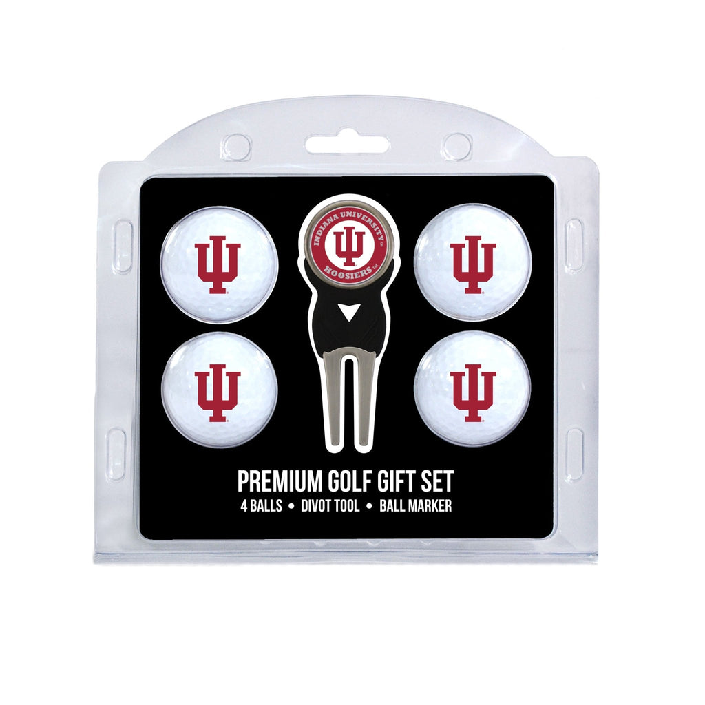Team Golf Indiana Golf Gift Sets - 4 Ball Gift Set - 