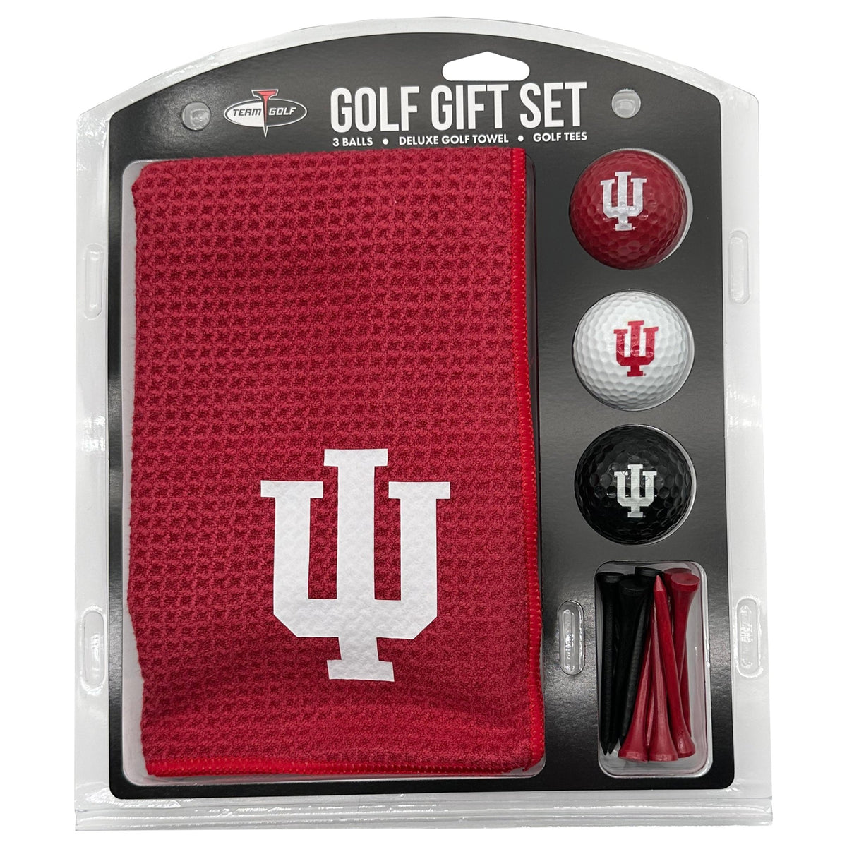 Team Golf Indiana Golf Gift Sets - Microfiber Towel Gift Set - Color - 
