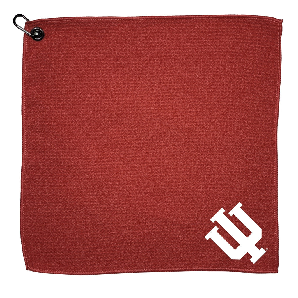 Team Golf Indiana Golf Towels - Microfiber 15X15 Color - 