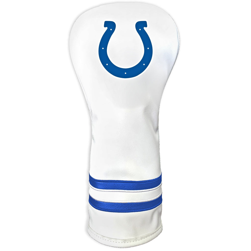 Team Golf Indianapolis Colts DR/FW Headcovers - Fairway HC - Printed White