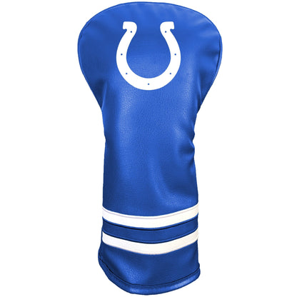 Team Golf Indianapolis Colts DR/FW Headcovers - Vintage Driver HC - Printed Color