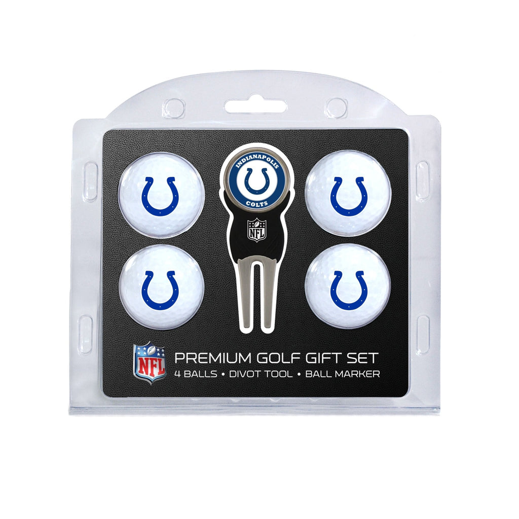 Team Golf Indianapolis Colts Golf Gift Sets - 4 Ball Gift Set -