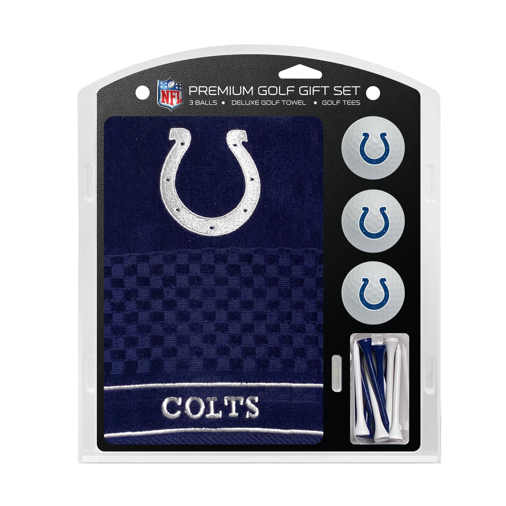 Team Golf Indianapolis Colts Golf Gift Sets - Embroidered Towel Gift Set -