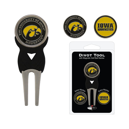 Team Golf Iowa Divot Tools - Signature Divot Tool Pack - 