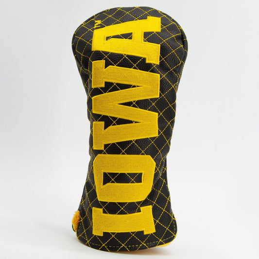 Team Golf Iowa DR/FW Quilted Headcovers - Team Golf USA