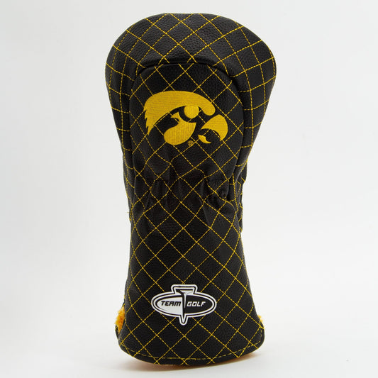 Team Golf Iowa DR/FW Quilted Headcovers - Team Golf USA