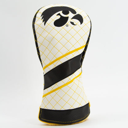 Team Golf Iowa DR/FW Quilted Headcovers - Team Golf USA