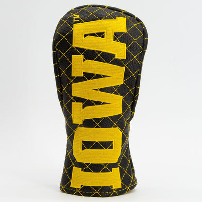 Team Golf Iowa DR/FW Quilted Headcovers - Team Golf USA