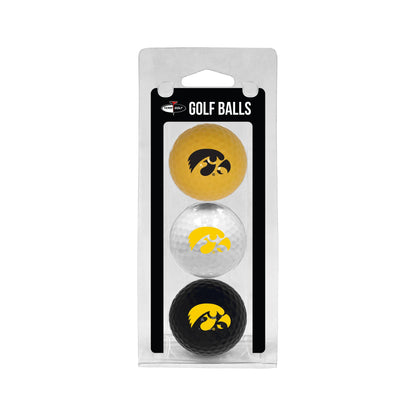 Team Golf Iowa Golf Balls - 3 Pack - Team