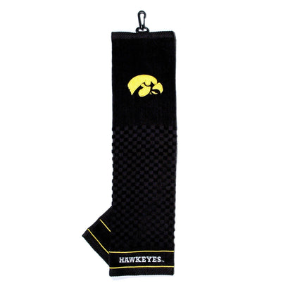 Team Golf Iowa Golf Towels - Tri - Fold 16x22 - 
