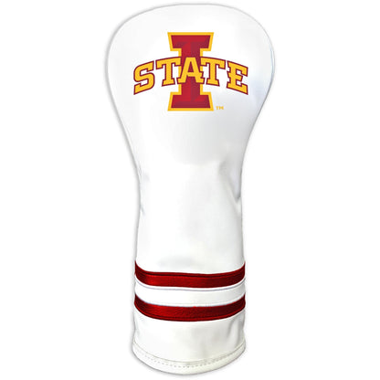 Team Golf Iowa St DR/FW Headcovers - Fairway HC - Printed White