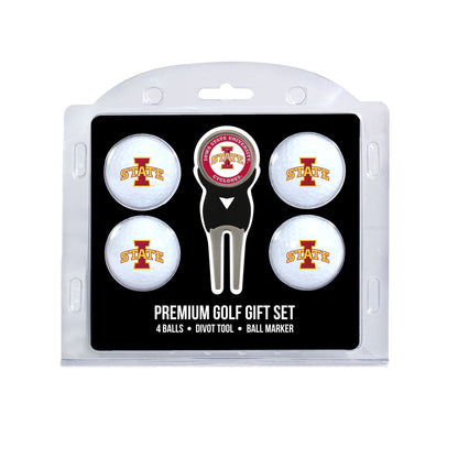 Team Golf Iowa St Golf Gift Sets - 4 Ball Gift Set - 