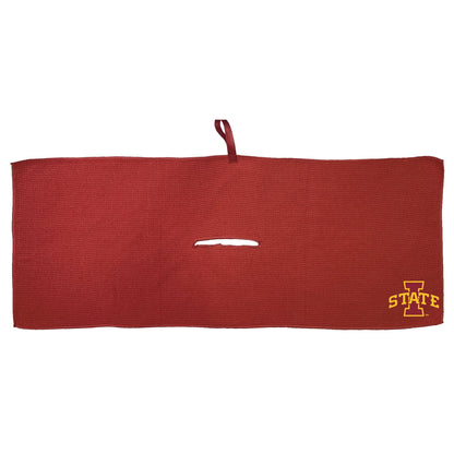 Team Golf Iowa St Golf Towels - Microfiber 16x40 Color - 