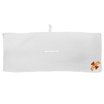 Team Golf Iowa St Golf Towels - Microfiber 16X40 White - 