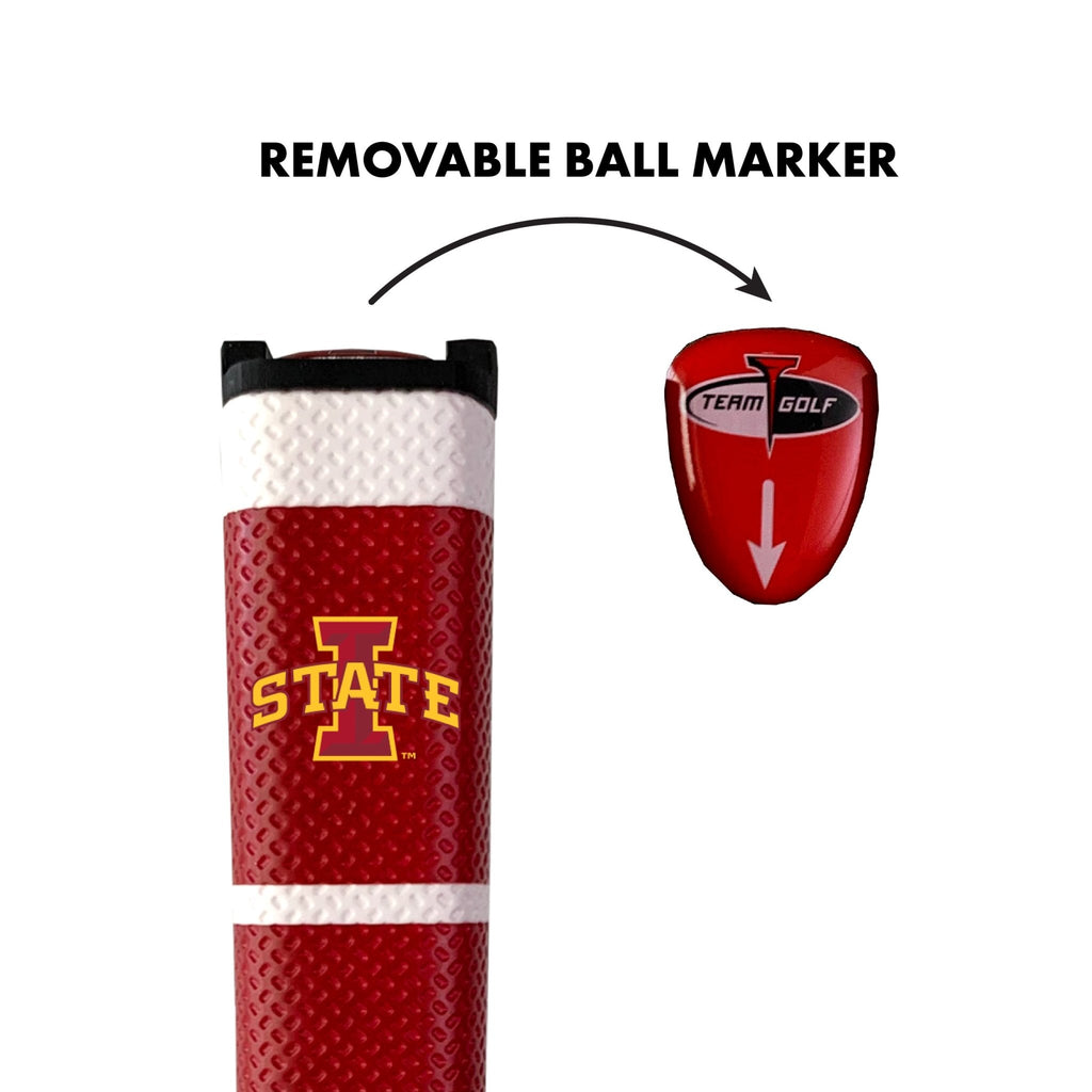 Team Golf Iowa St Putter Grips - Red - 