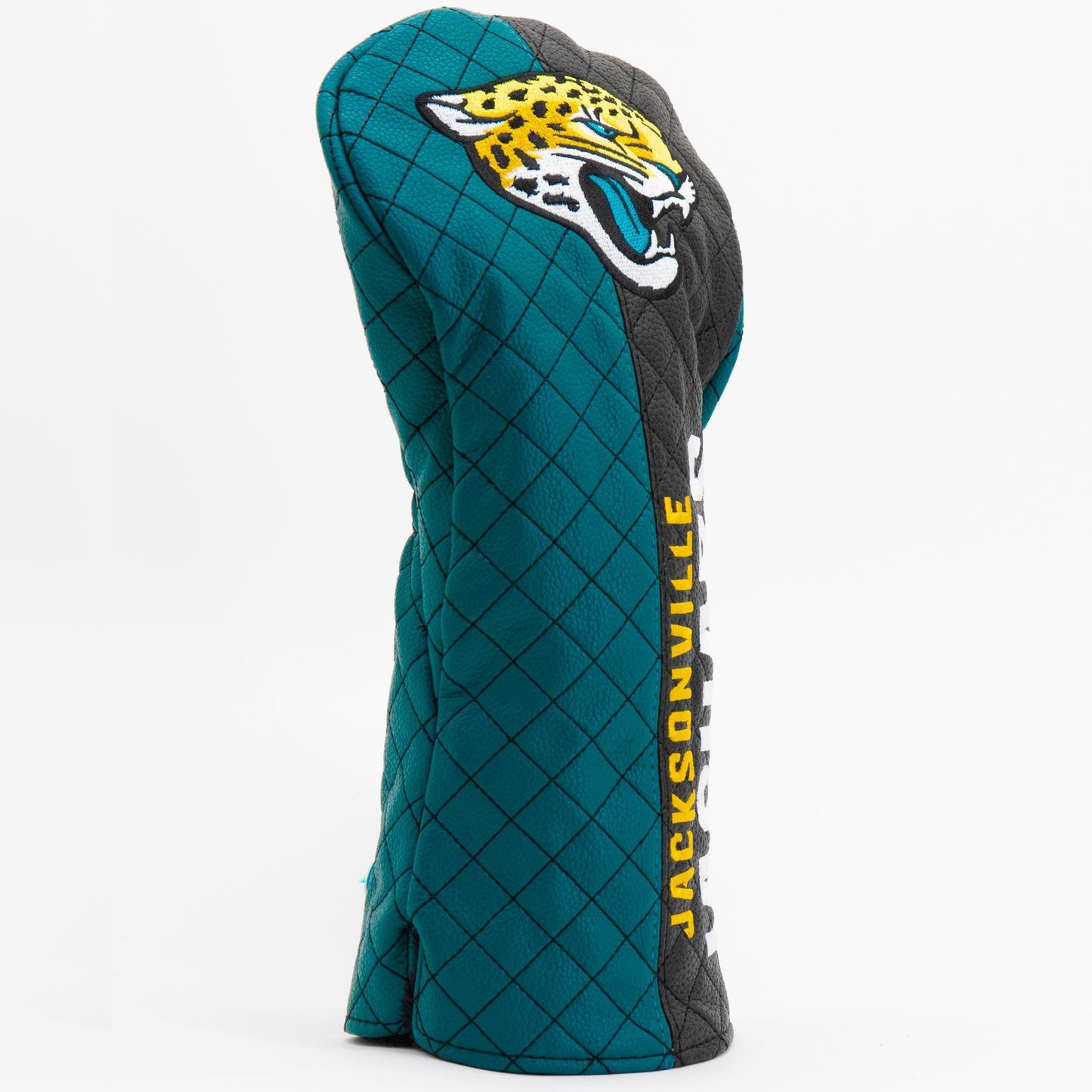 Team Golf Jacksonville Jaguars DR/FW Quilted Headcovers - Team Golf USA