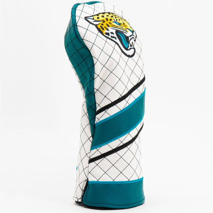 Team Golf Jacksonville Jaguars DR/FW Quilted Headcovers - Team Golf USA