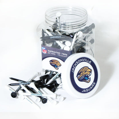 Team Golf JAX Jags Golf Tees - 175 Tee Jar - 