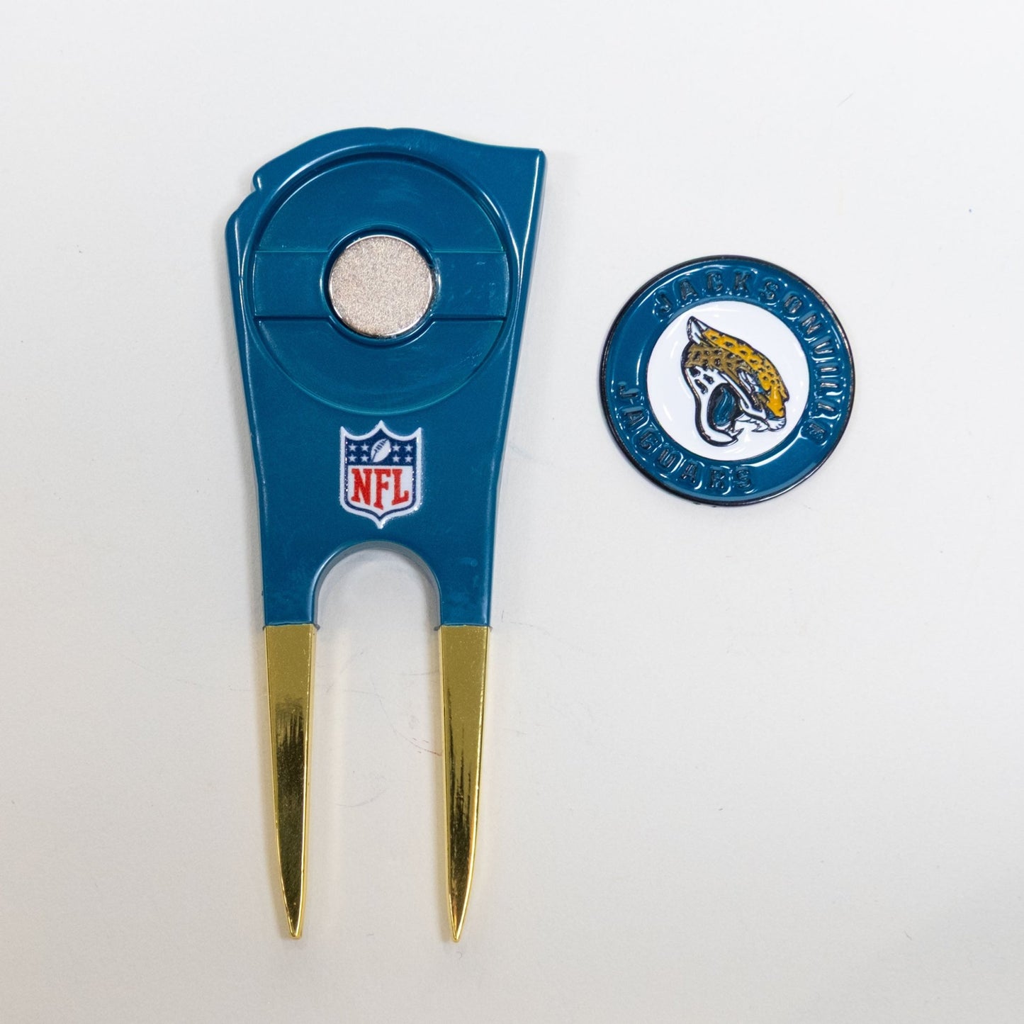 Team Golf JAX Jaguars Divot Tools - Custom Shaped - 