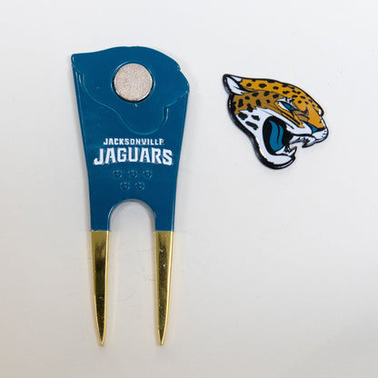Team Golf JAX Jaguars Divot Tools - Custom Shaped - 