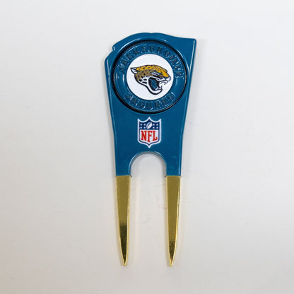Team Golf JAX Jaguars Divot Tools - Custom Shaped - 