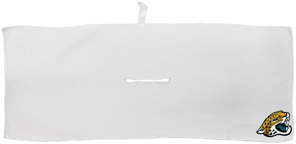 Team Golf JAX Jaguars Golf Towels - Microfiber 16X40 White - 