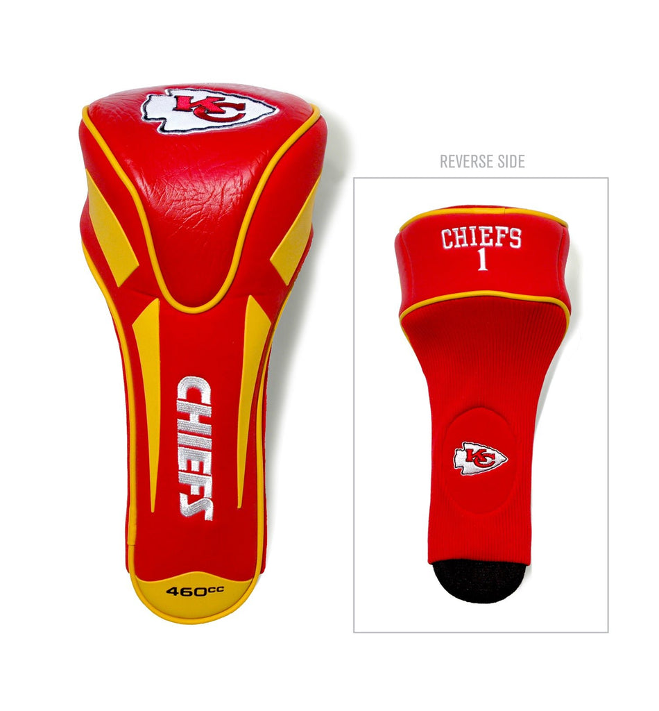 Team Golf Kansas City Chiefs DR/FW Headcovers - Apex Driver HC - Embroidered