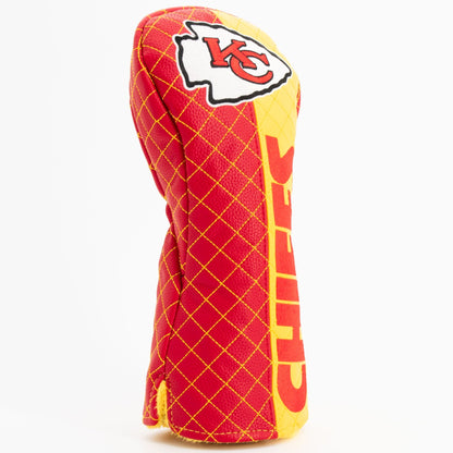 Team Golf Kansas City Chiefs DR/FW Quilted Headcovers - Team Golf USA