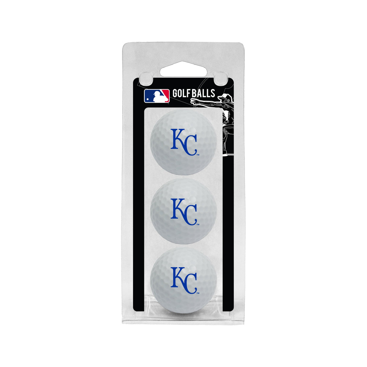 Team Golf Kansas City Royals Golf Balls - 3 Pack - White