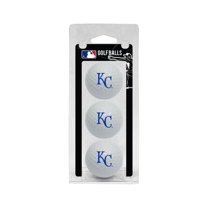 Team Golf Kansas City Royals Golf Balls - 3 Pack - White