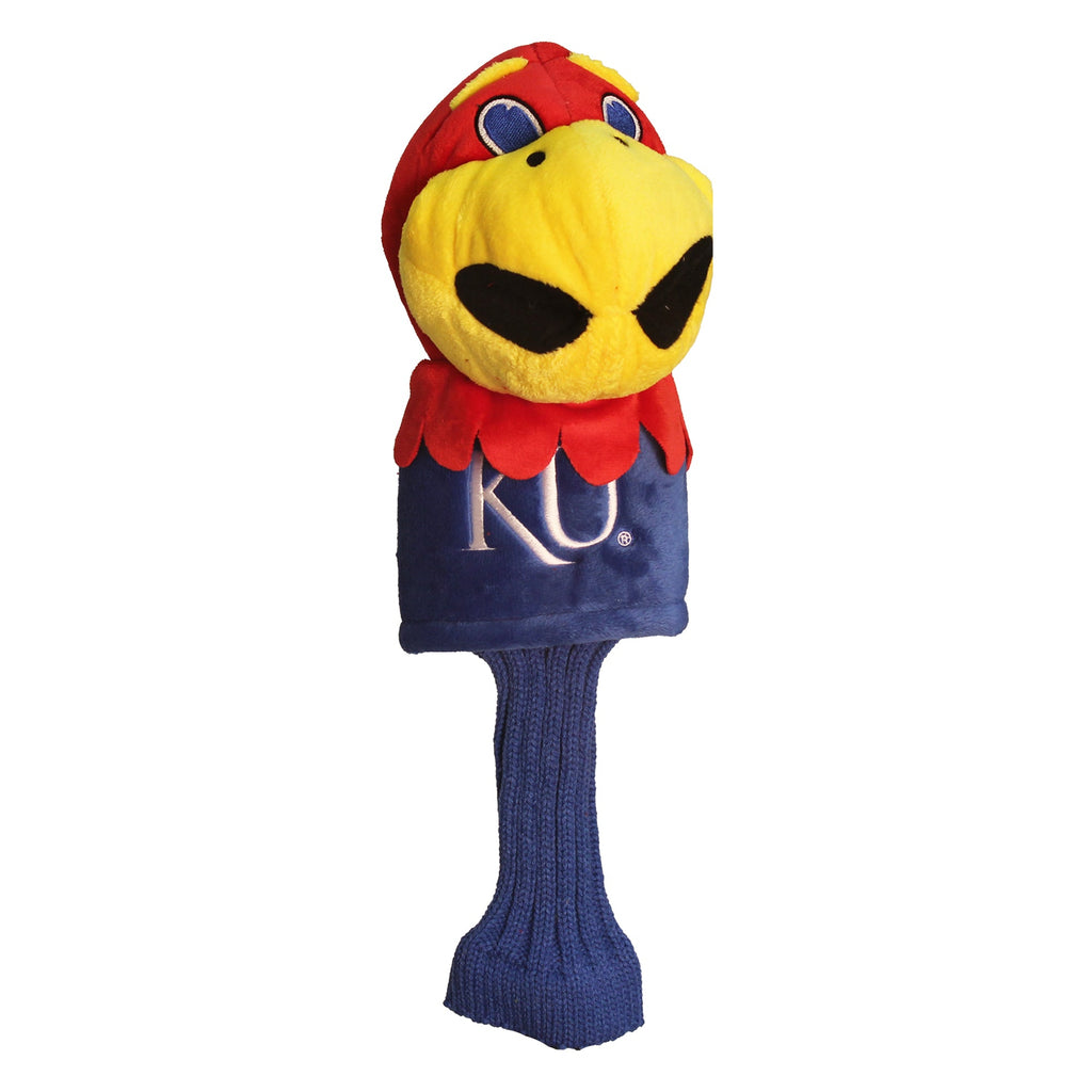 Team Golf Kansas DR/FW Headcovers - Mascot - Embroidered