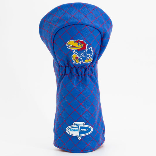Team Golf Kansas DR/FW Quilted Headcovers - Team Golf USA