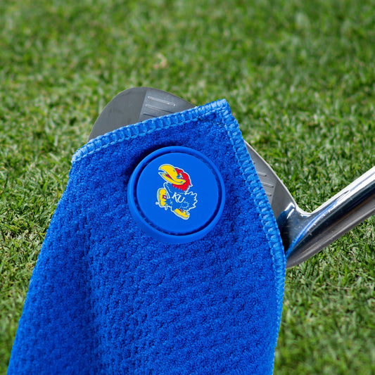 Team Golf Kansas Magnetic Golf Towel - Team Golf USA