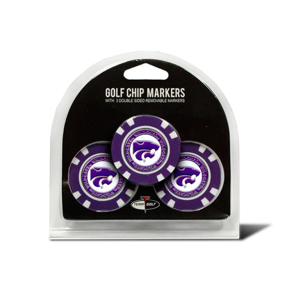 Team Golf Kansas St Ball Markers - Golf Chip Marker - 