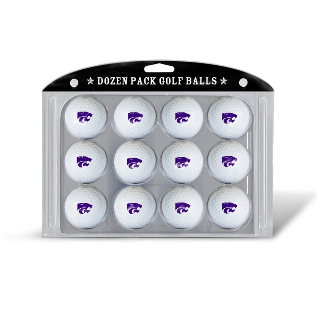 Team Golf Kansas St Golf Balls - 12 Pack - White