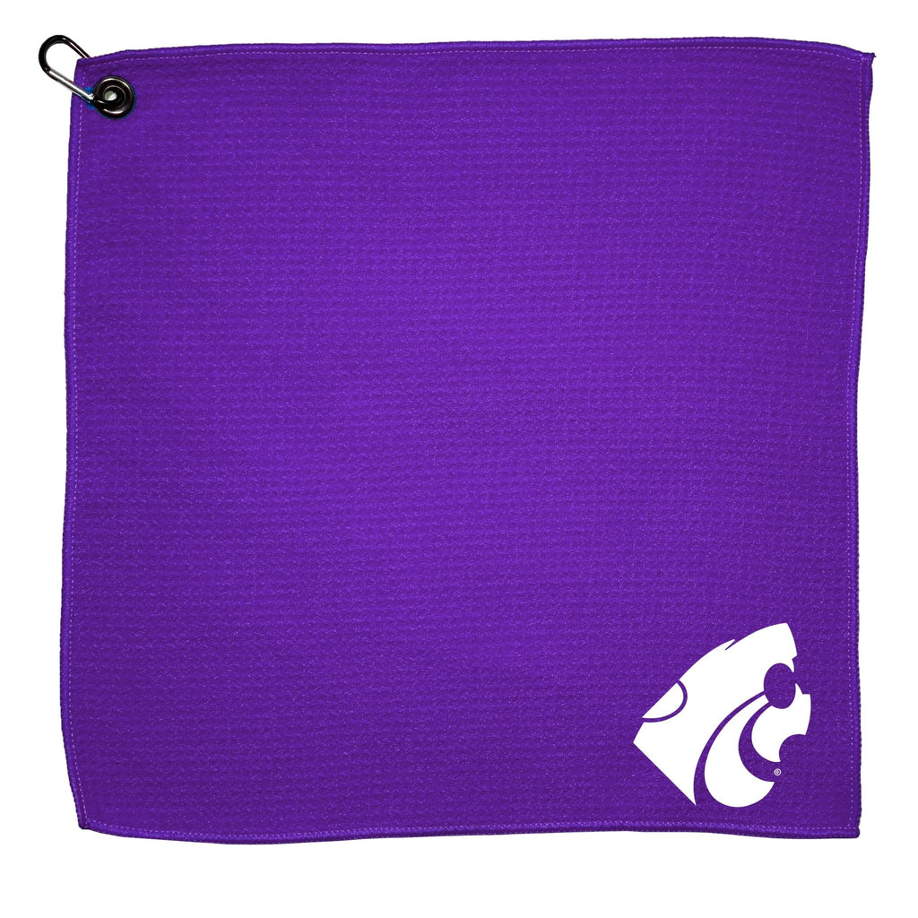 Team Golf Kansas St Golf Towels - Microfiber 15X15 Color - 