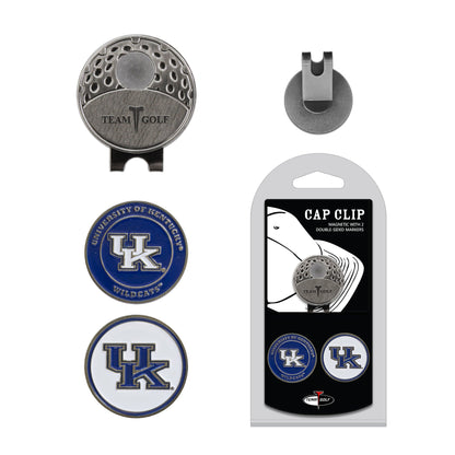 Team Golf Kentucky Ball Markers - Hat Clip - 2 markers - 