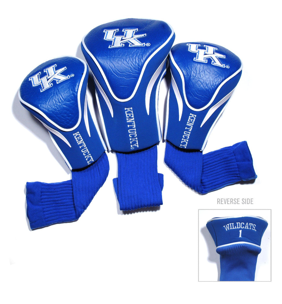 Team Golf Kentucky DR/FW Headcovers - 3 Pack Contour - Embroidered