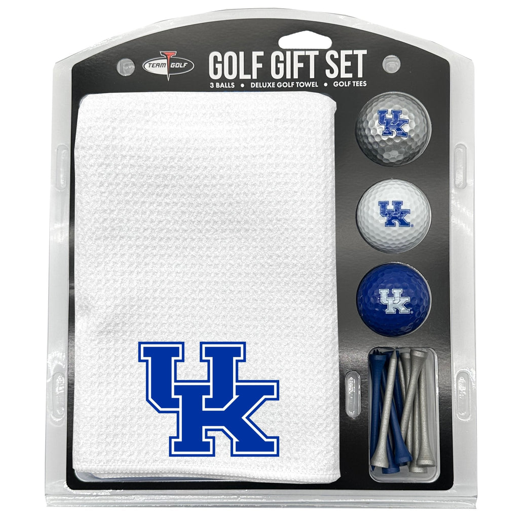 Team Golf Kentucky Golf Gift Sets - Microfiber Towel Gift Set - White - 