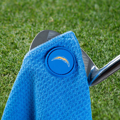 Team Golf LA Chargers Magnetic Golf Towel - Team Golf USA